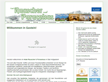 Tablet Screenshot of hotel-rauscher.com